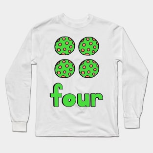 This is the NUMBER 4 Long Sleeve T-Shirt